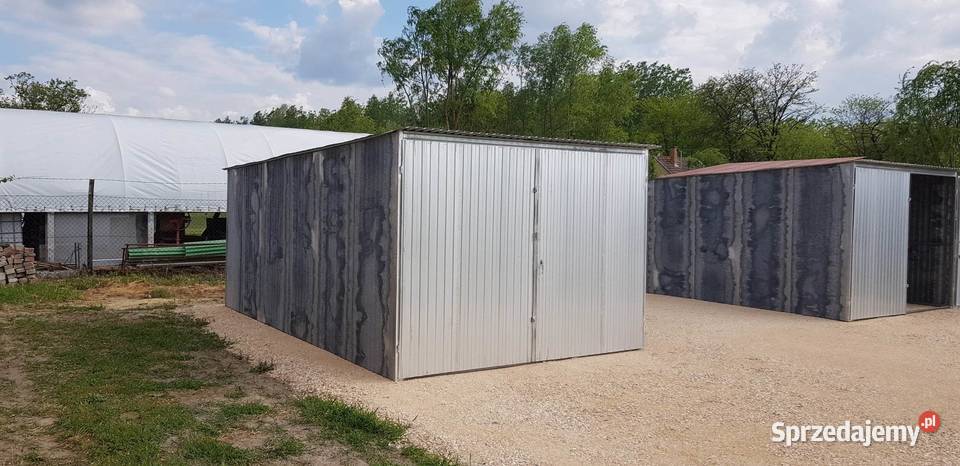 Garaż na budowę 3x5m II GATUNEK Szczecinek