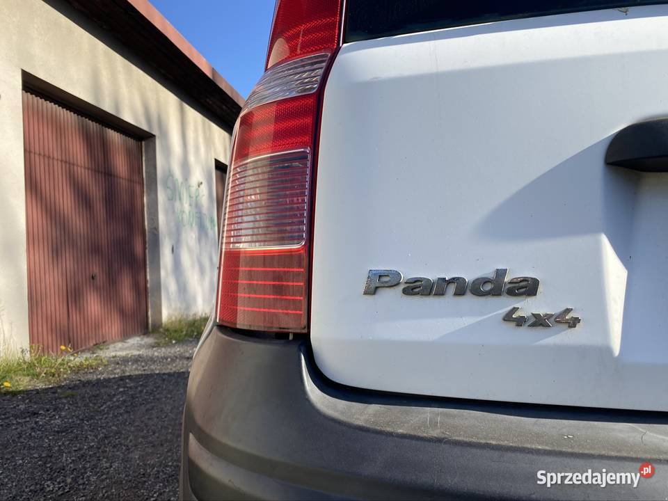 Fiat Panda 4x4 Benzyna 12 manual naped na 4 kola śląskie Żywiec