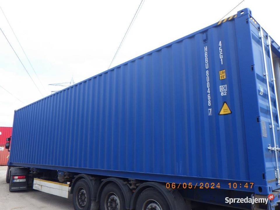 Kontener morskimagazynowy 40HC One Way 2024 Lublin