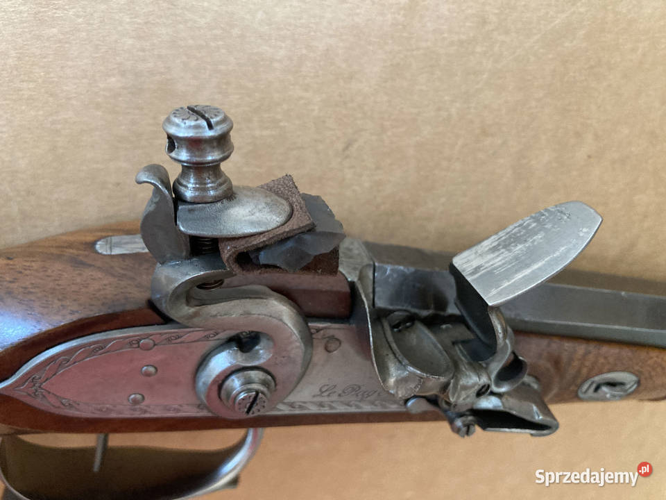 Pistolet skałkowy Le Page produkcji Pedersoli Sporty strzeleckie i myślistwo Wrocław