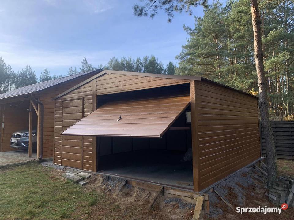 Wszystkie wymiary garaż garaże blaszane Brodnica