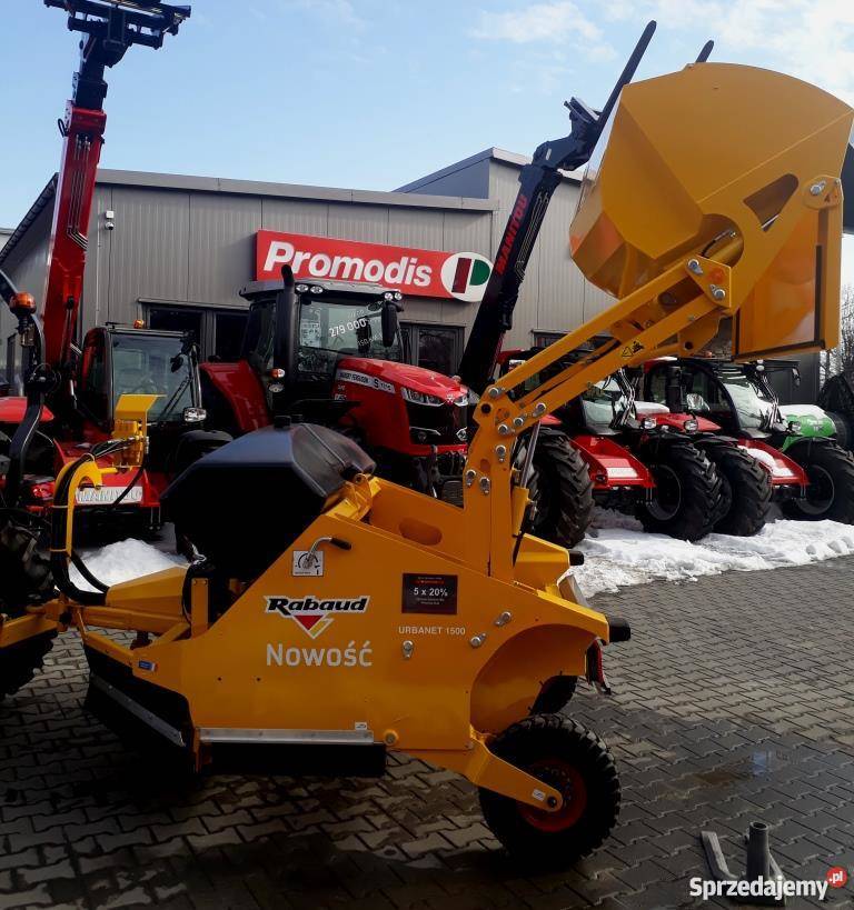 Zamiatarka komunalna RABAUD URBANET 1500 Lublin