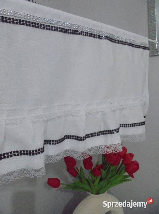 zazdrostki firanki szyjemy na wymiar inny kolor Włocławek