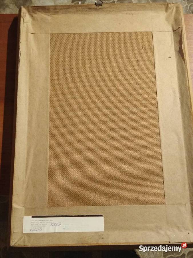 Stary obraz reprodukcja Rybak Leona sprzedam