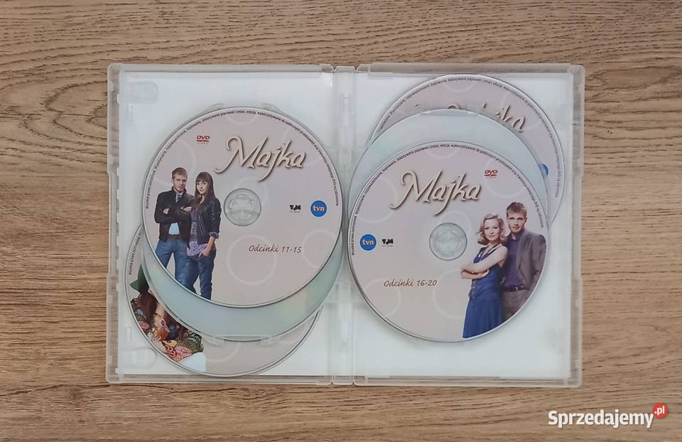 Serial Majka część 1 i 2 12 płyt DVD do wyboru małopolskie Kraków sprzedam