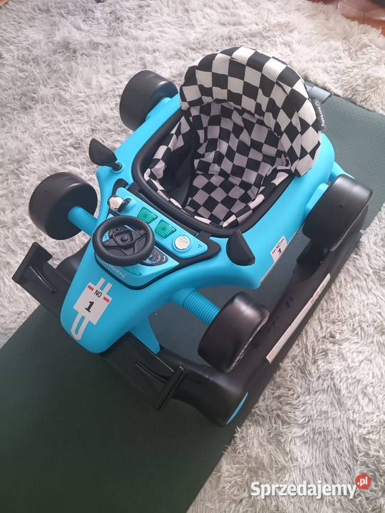 Chodzik SUN BABY Formuła 1 3w1 B01024 Niebieski Lublin