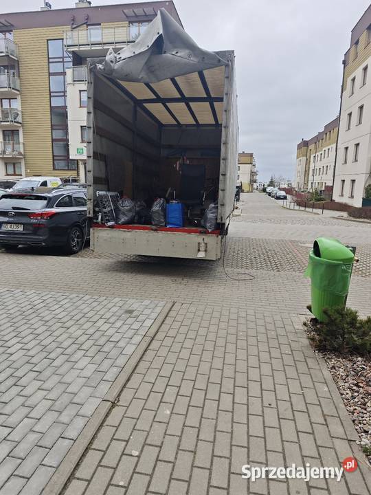 Przeprowadzki transport Pomorskie cała Polska Gdańsk