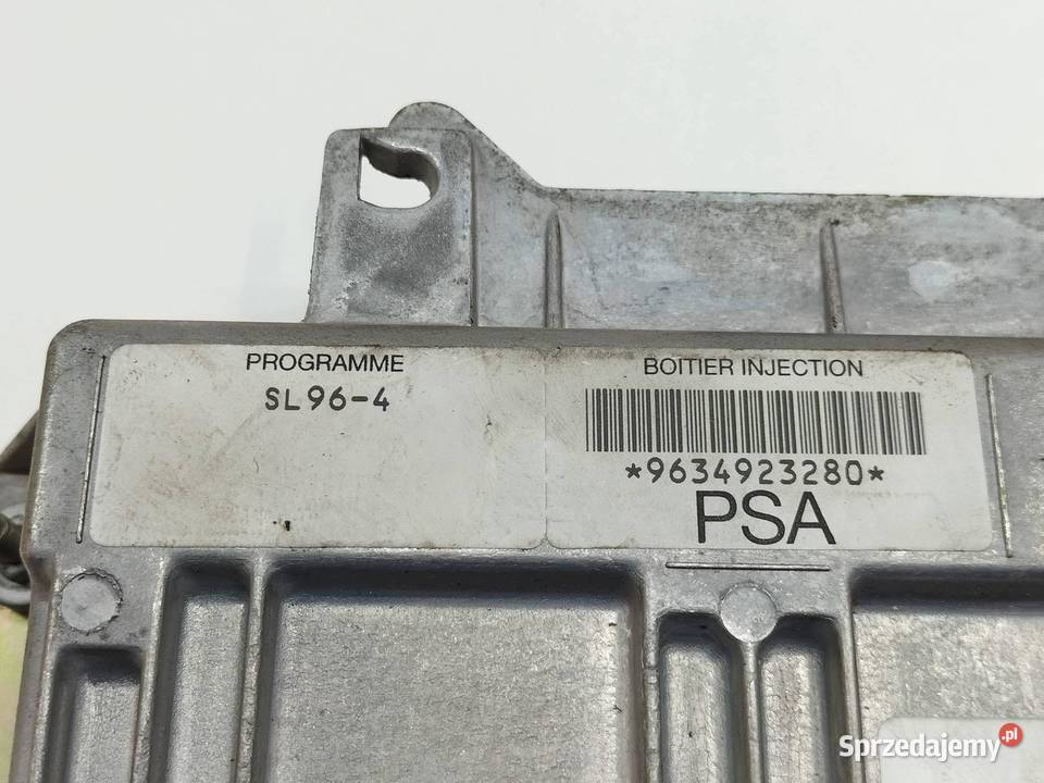 STEROWNIK SILNIKA 9634923280 18 B 110 Peugeot Sterowniki