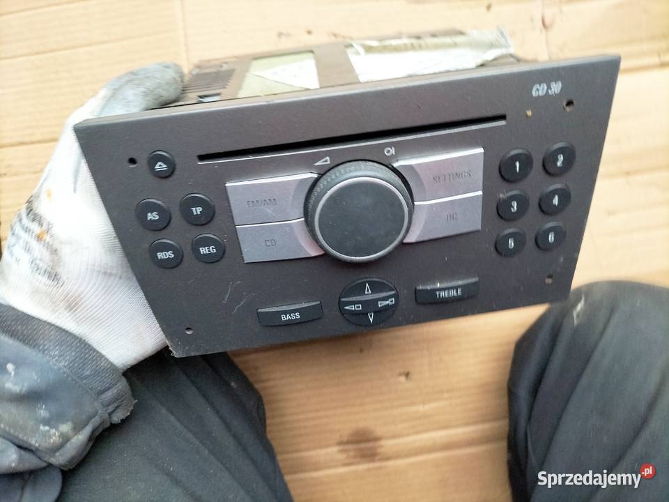 OPEL VECTRA CORSA C MERIVA 13190853 RADIO