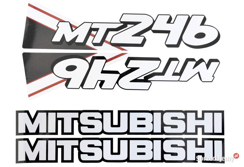 Naklejki Mitsubishi MT246 Tajęcina