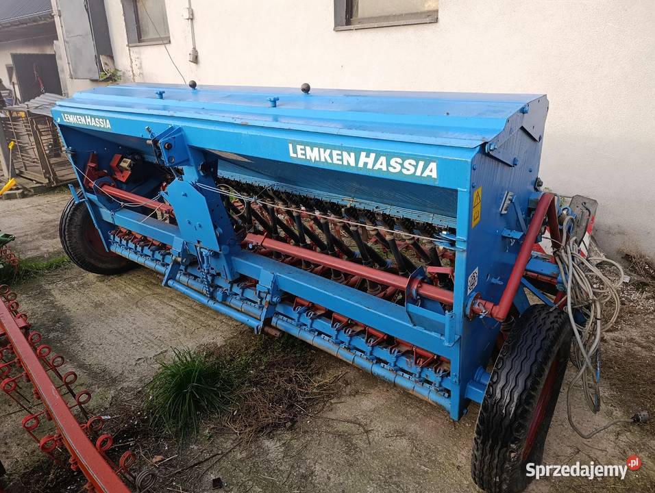 Siewnik zbożowy hassia lemken talerzowy gaspardo Rawica Stara sprzedam