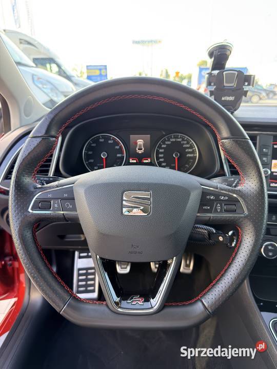 Seat Leon III 15 ST FR 15TSI 131 salon polska nieuszkodzony Gdańsk