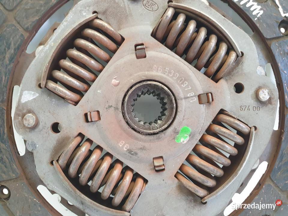 Citroen C4 Picasso 16 HDI DOCISK TARCZA SPRZĘGŁA Sprzęgła i elementy lubelskie Chełm