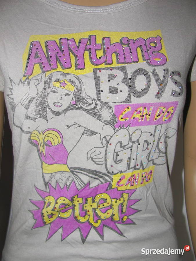 tshirt Antything szara krótki rękaw szary/srebrny lubelskie Zamość