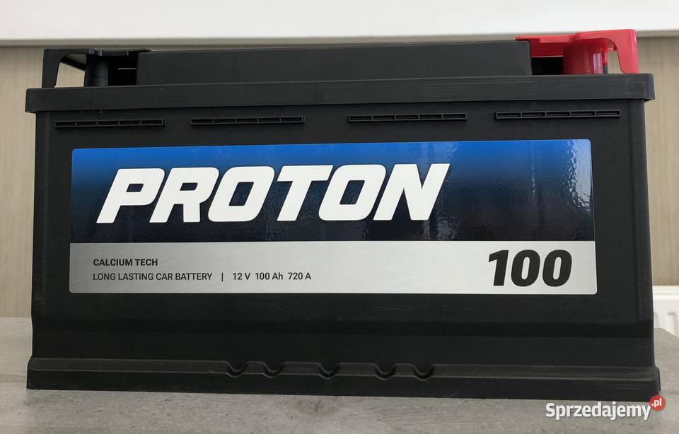 Akumulator PROTON 100Ah 720A EN PRAWY PLUS