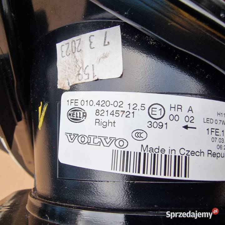 VOLVO FH4 FH5 HALOGEN DACHOWY PRAWY ORYGINAŁ