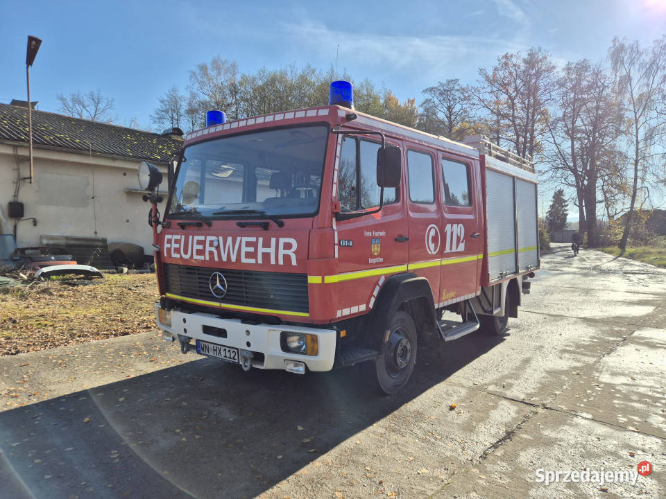 Wóz strażacki MERCEDESBENZ 814F LF 86 28 846 Grodziec