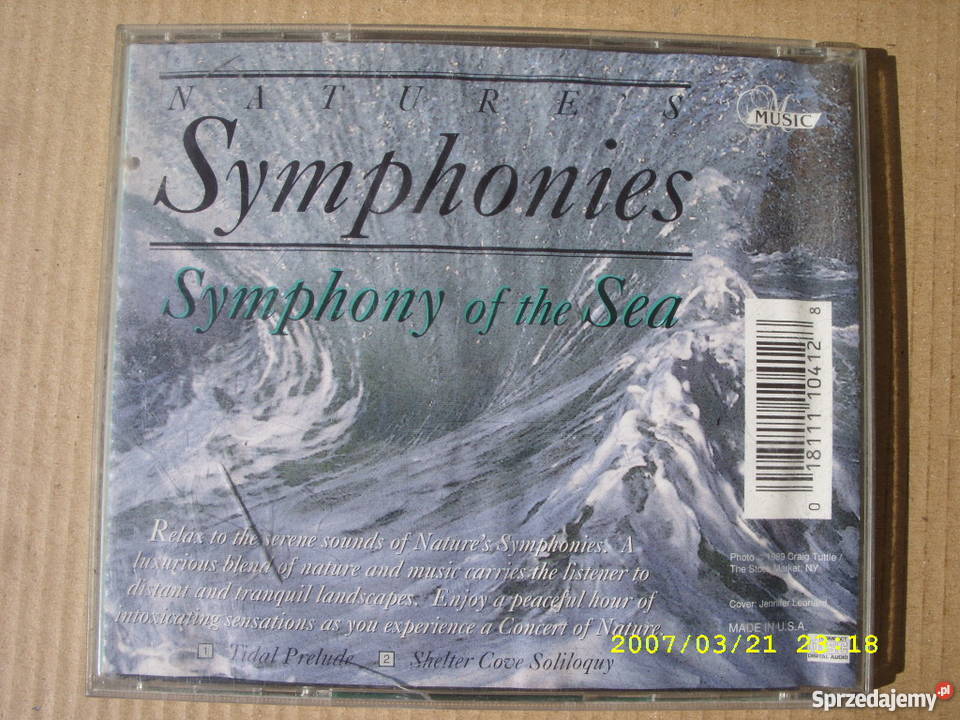 CD NATURES SYMPHONIESSYMPHONY OF M MUSIC Wołów