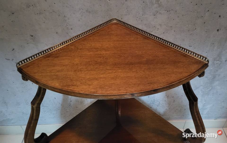 Szafka narożna z szufladą antyk Wwa Warszawa