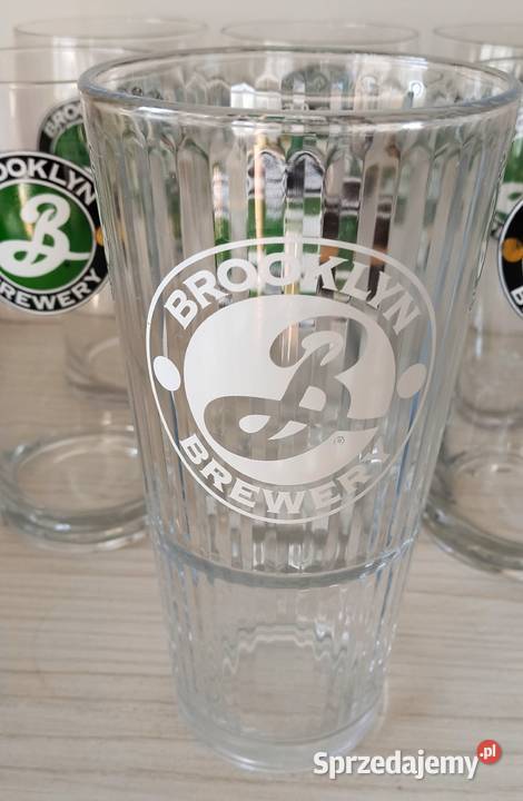 BROOKLYN szklanki do piwa 05l NOWE 7