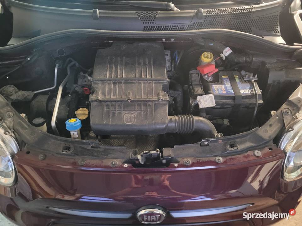 Fiat 500 S 12 czarny sufit mały przebieg Warszawa