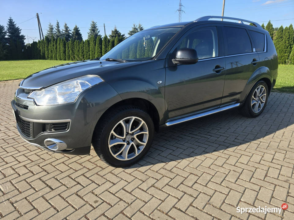 Citroen CCrosser 22hdi Skóry7 OsoboweNaviNapęd Kutno sprzedam