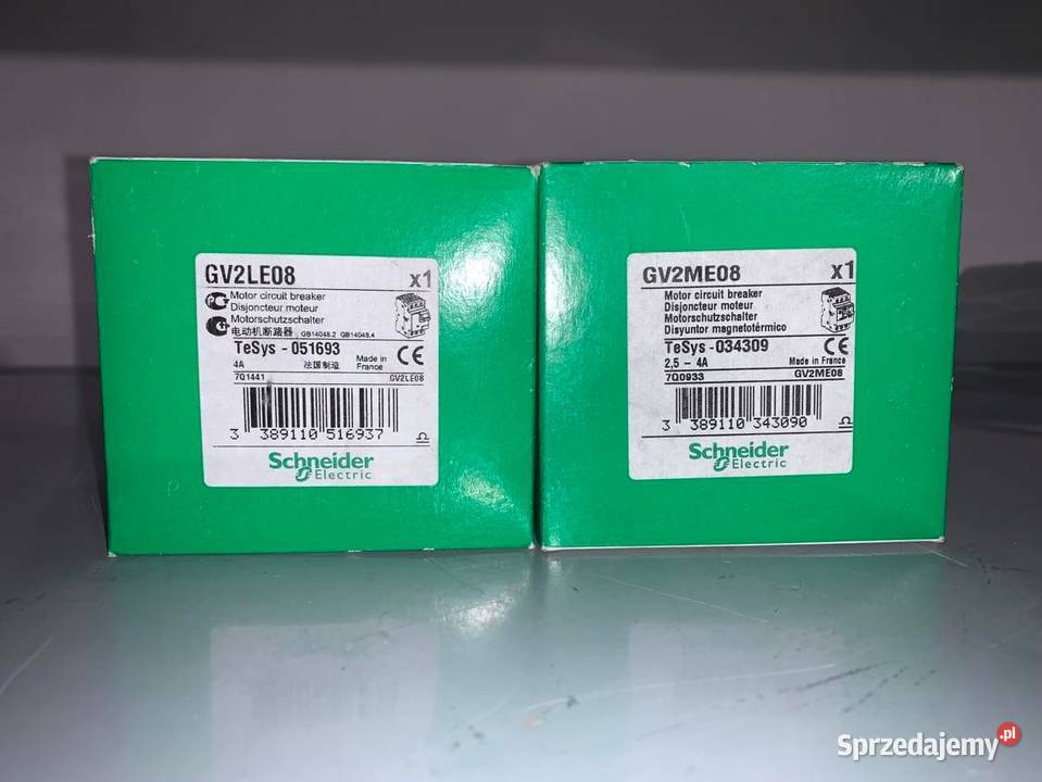 GV2ME08 SCHNEIDER ELECTRIC Wyłącznik silnikowy Warszawa