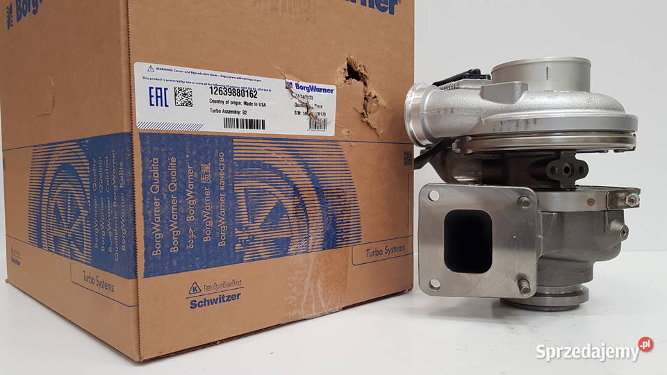 Nowa turbosprężarka BorgWarner KKK 12639880144 Siedlce