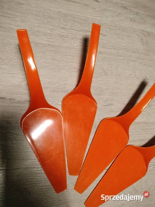 Plastikowe łopatki go ciasta vintage Choszczno