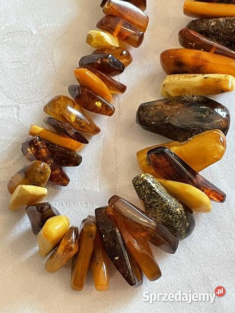 Wyjątkowy naszyjnik z bursztynu Kraków