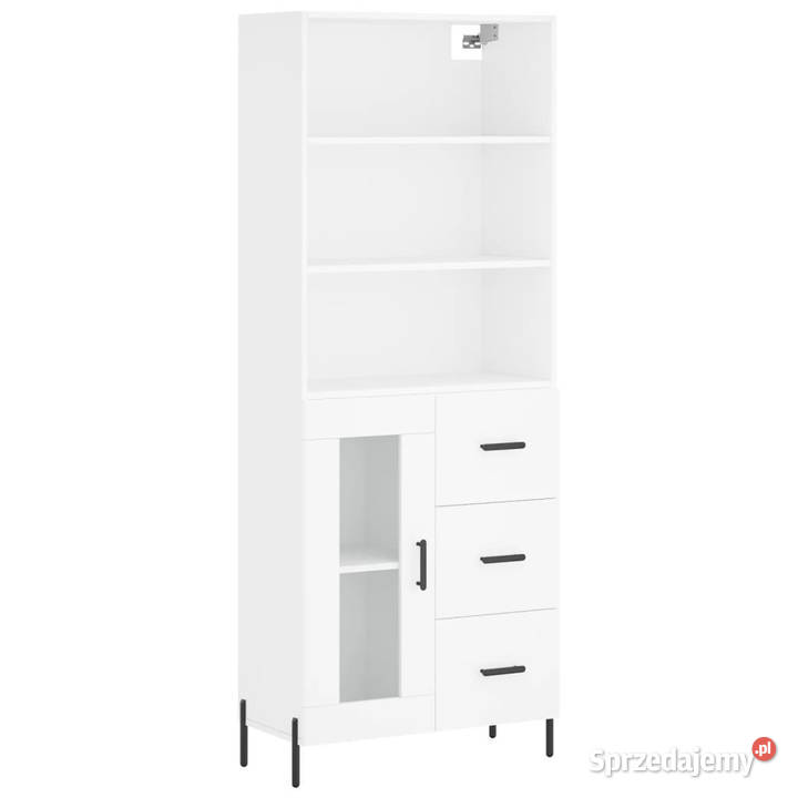 Witrynka biała 695x34x180 materiał Warszawa