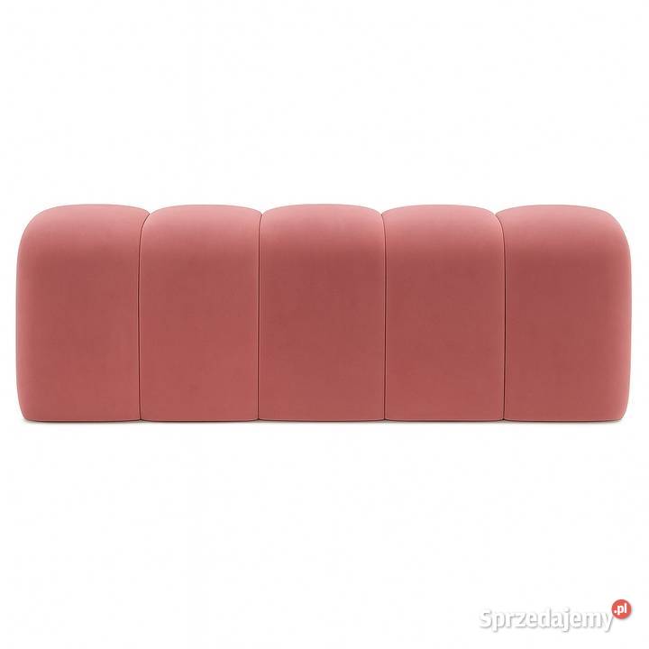 Pufa Tapicerowane Bubble Premium Różowa Edite 30cm Warszawa