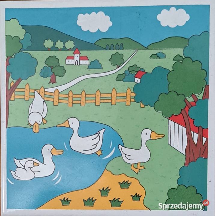 ceramiczna płytka oprawiona w drewnianą ramkę Warszawa