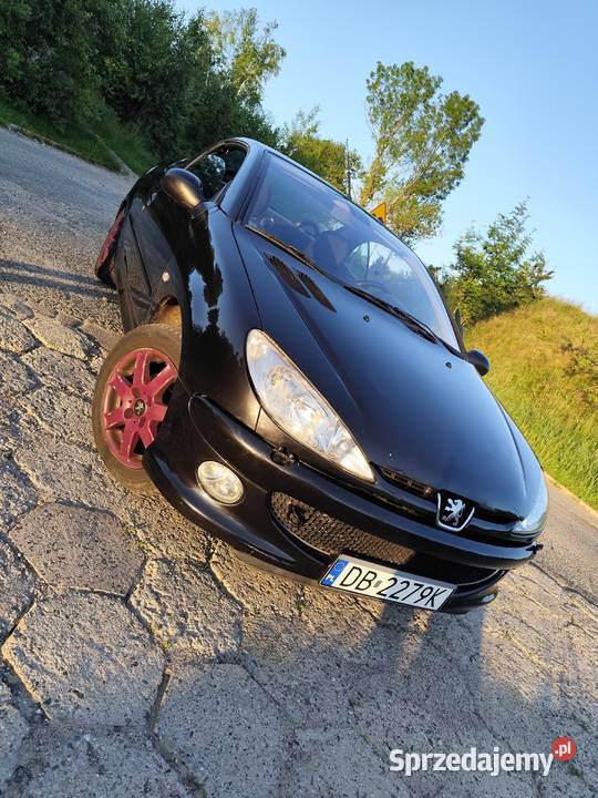 Peugeot 206cc centralny zamek dolnośląskie Boguszów-Gorce sprzedam