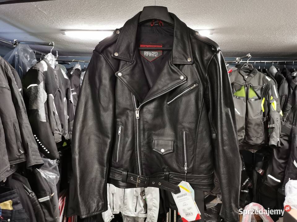Motocyklowa kurtka skórzana Ozone RAMINES sklep lubelskie Lubartów