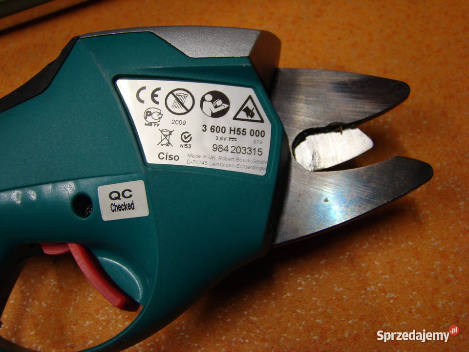 Nożyce ogrodowe aku BOSCH CISO 36 LI CORDLESS Bielsko-Biała