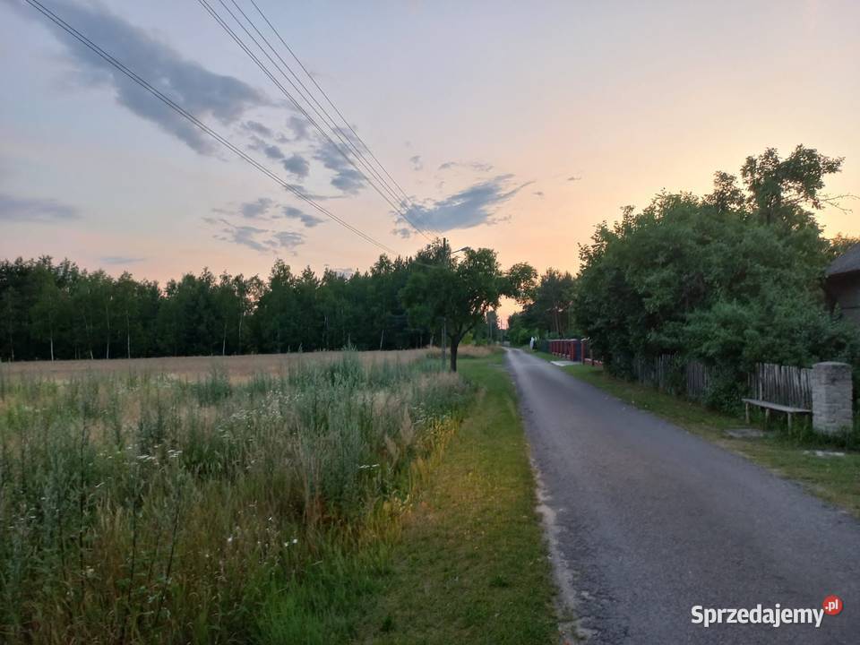 Działka budowlana drodze asfaltowej 900m2 Pomiary