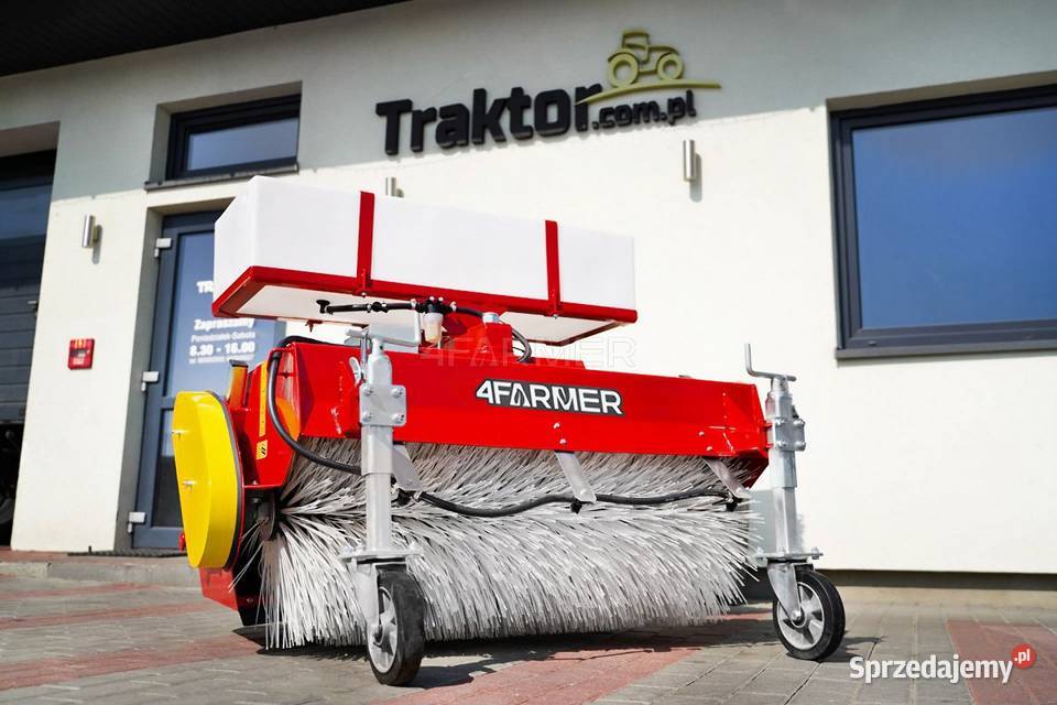 Zamiatarka 120 do traktora z koszem i nieuszkodzony Tajęcina