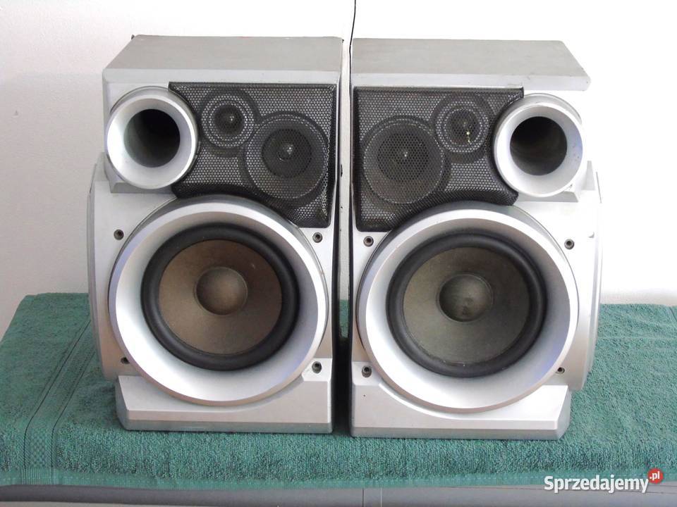 Kolumny JVC 2x 120 wat sprawne świetne stereo Jasło