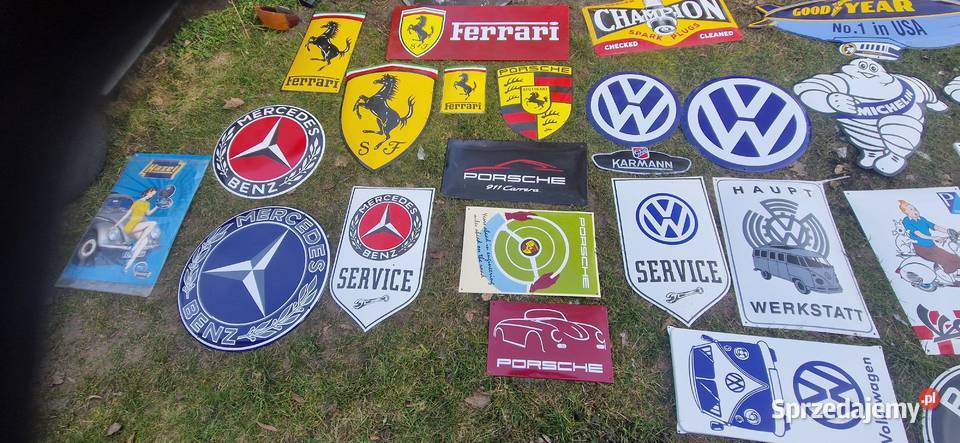 szyldy emalia likwidacja kolekcji