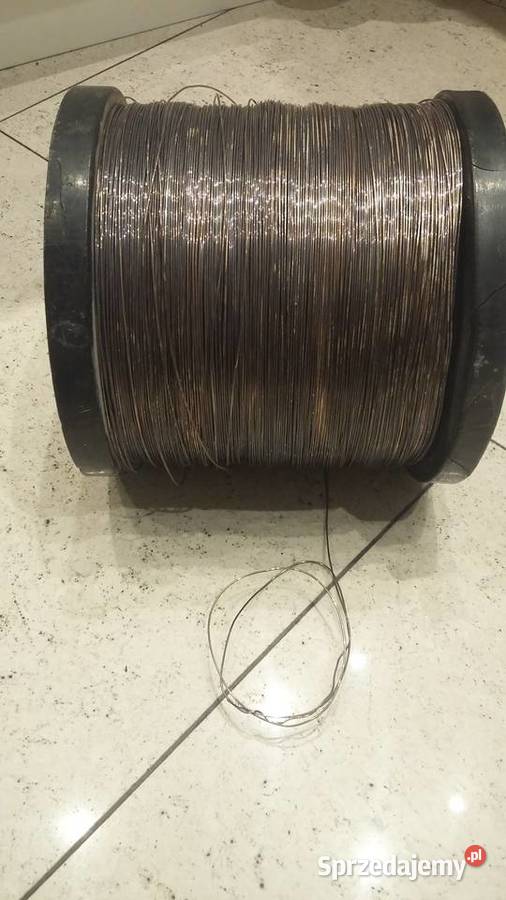 Drut Miedziany Srebrzony Srebrzanka fi 08 mm 5m Warszawa