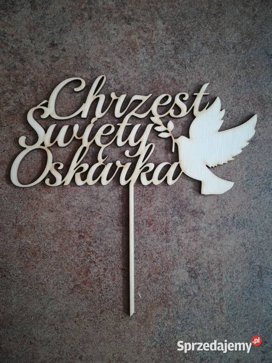 Topper na tort Chest Święty 22 warmińsko-mazurskie