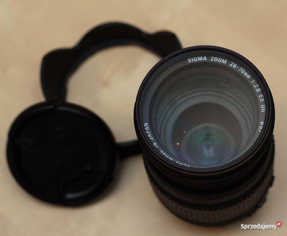 Sigma 2870 mm f28 EX DG do Płońsk