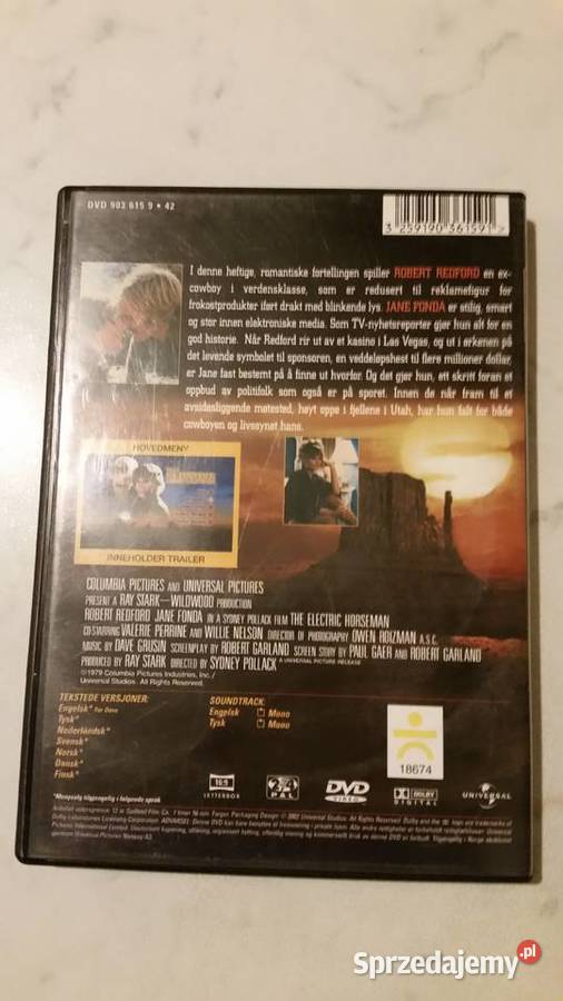 Film THE ELECTRIC HORSEMAN 1979 Columbia dvd DVD