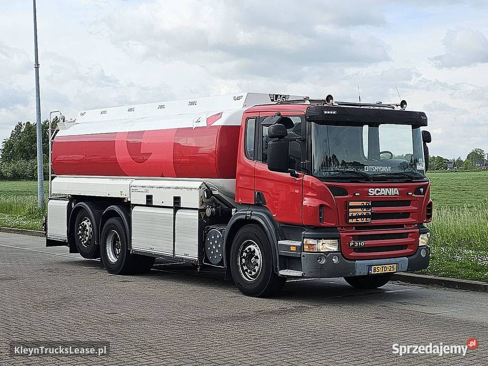 Scania P310 6X24 FUEL 22000 L cysterna 2007 Samochody ciężarowe pomorskie