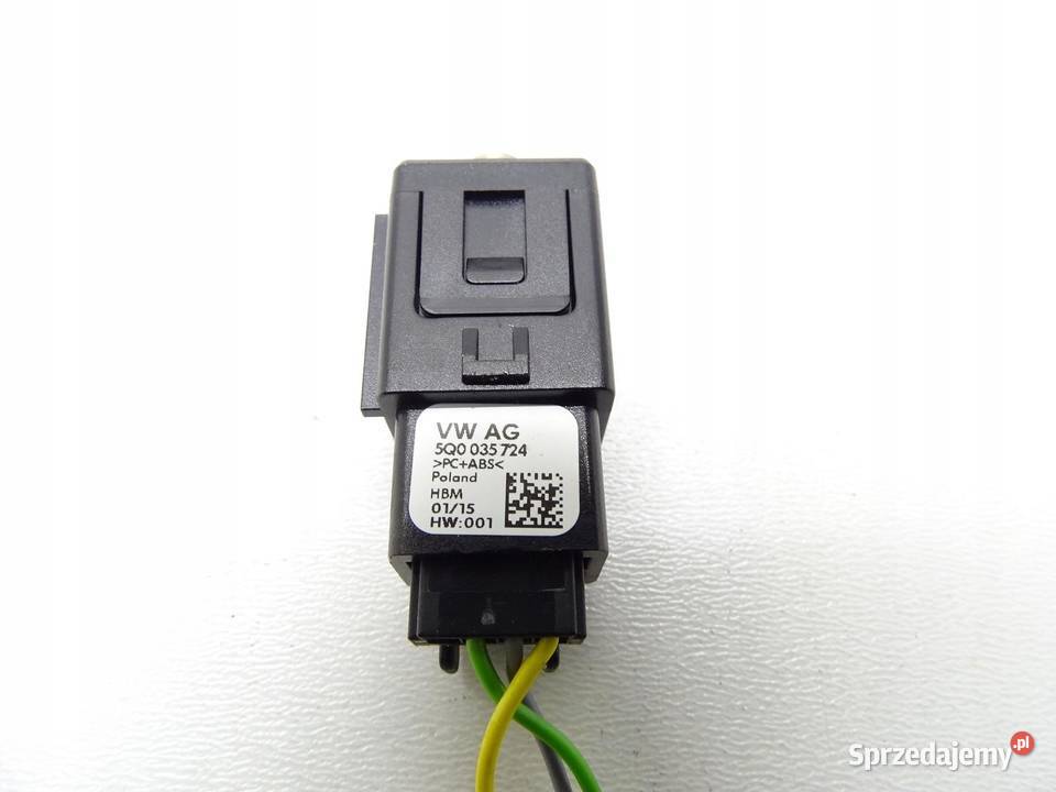 PORT GNIAZDO WEJŚCIE USB SKODA OCTAVIA III GOLF