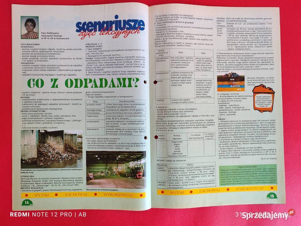 Zielona Liga 1999 3242 miesięcznik przyroda śląskie Katowice sprzedam