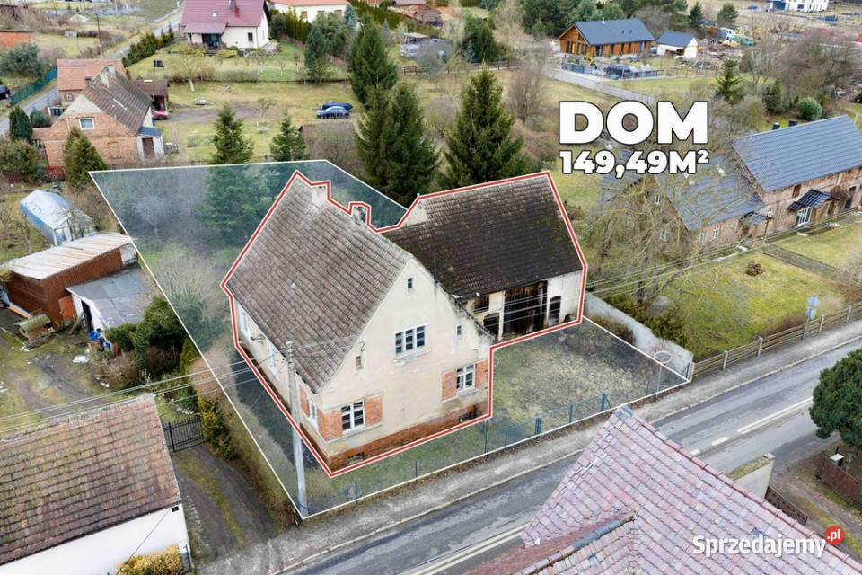 Na sprzedaż dom do generalnego remontu lubuskie Przytok