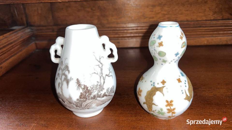 Japoński miniaturowy wazon lata 90 XX wiek Gdańsk sprzedam