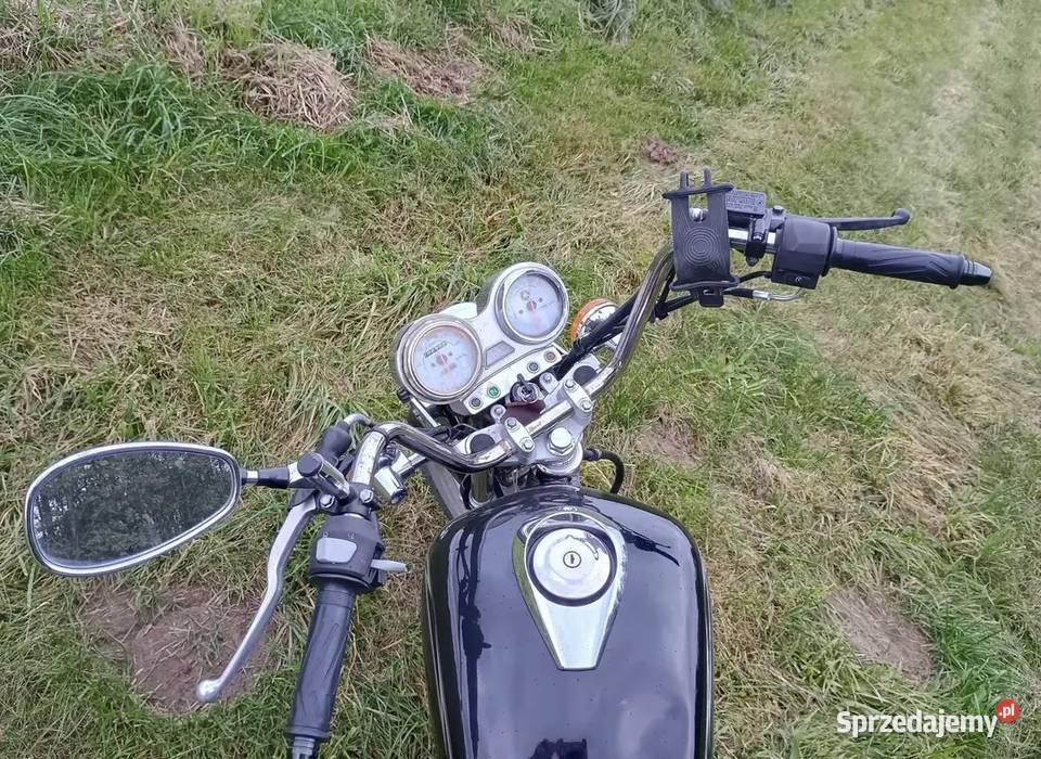 Motocykl Yamaha YBR 125 Custom na wtrysku kat B 26000km Suwałki